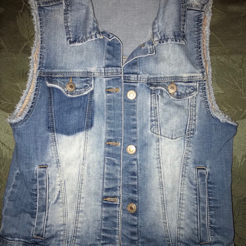 Zara Girls Jean Vest